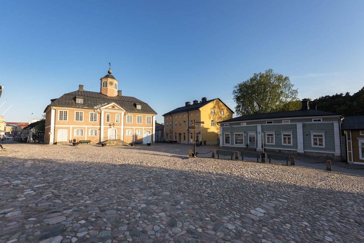 city hall porvoo old city