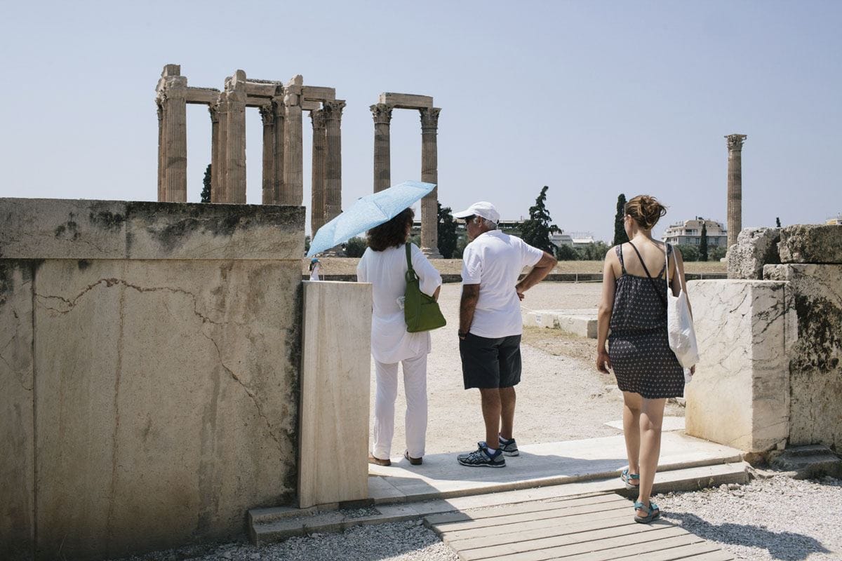 greece athens temple of olympian zeus
