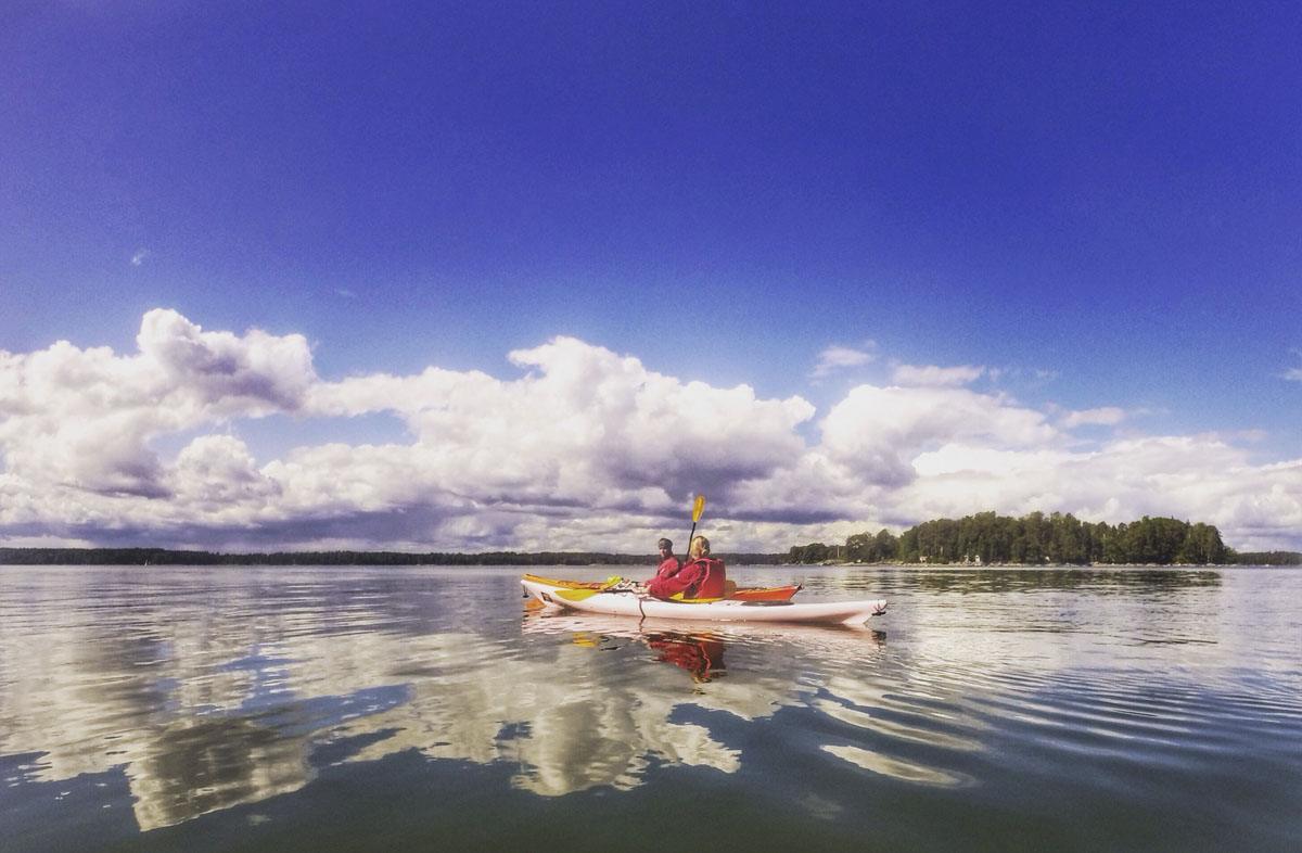 kayaking helsinki