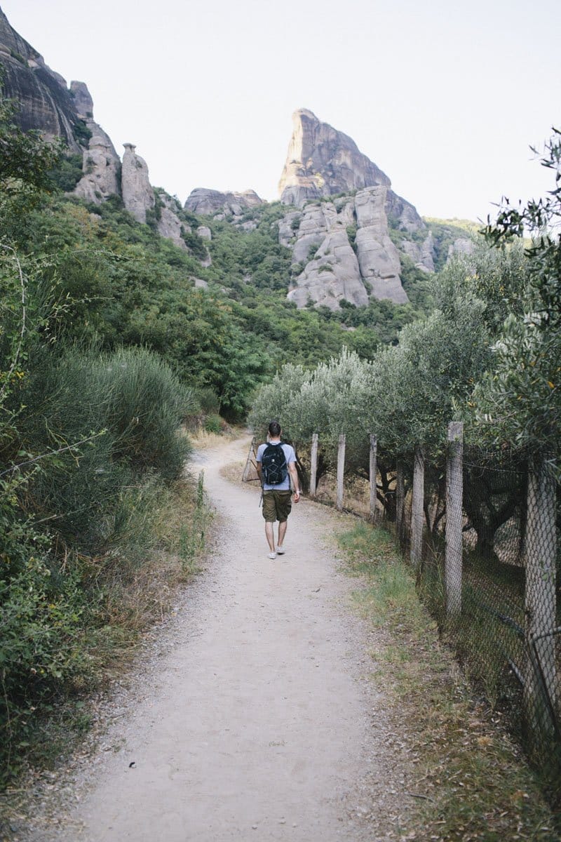 meteora hiking greece