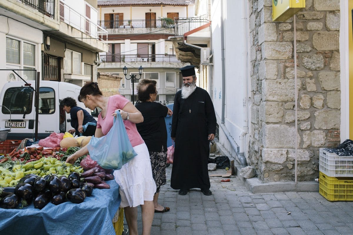 meteora greece orthodox priest