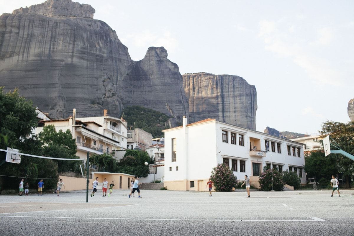 kalambaka greece playground