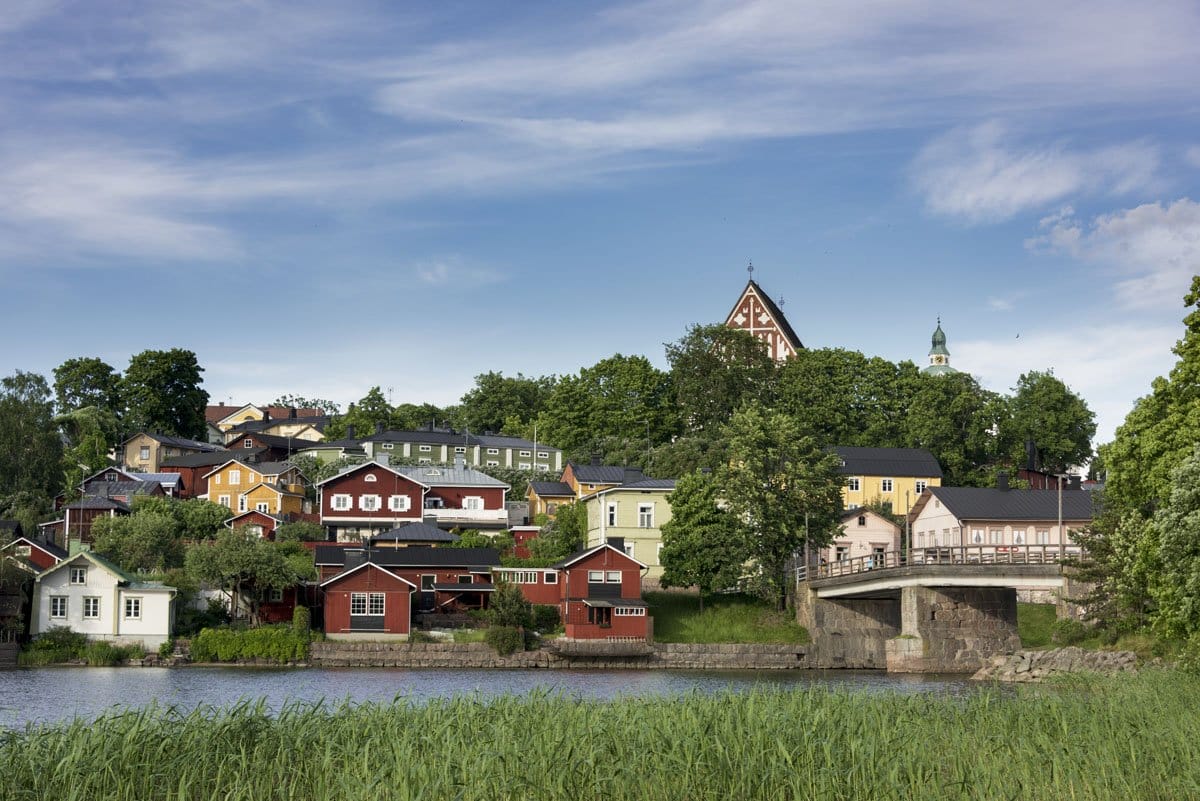 visit porvoo finland summer