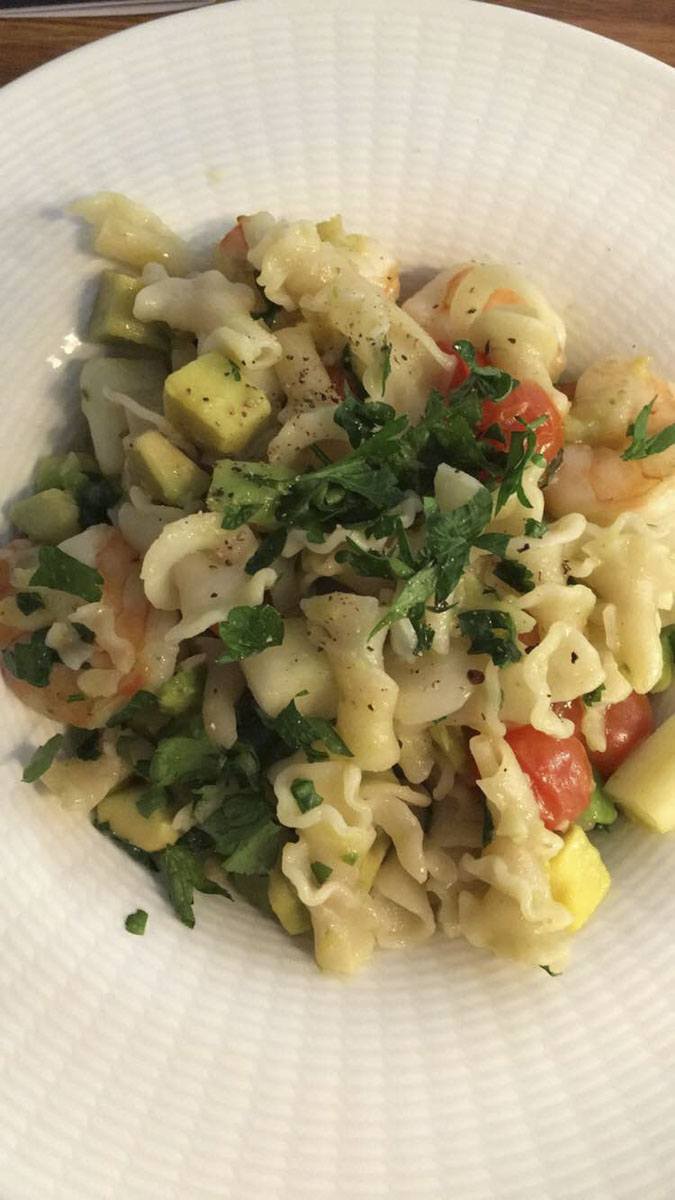 zum beispiel avocado pasta