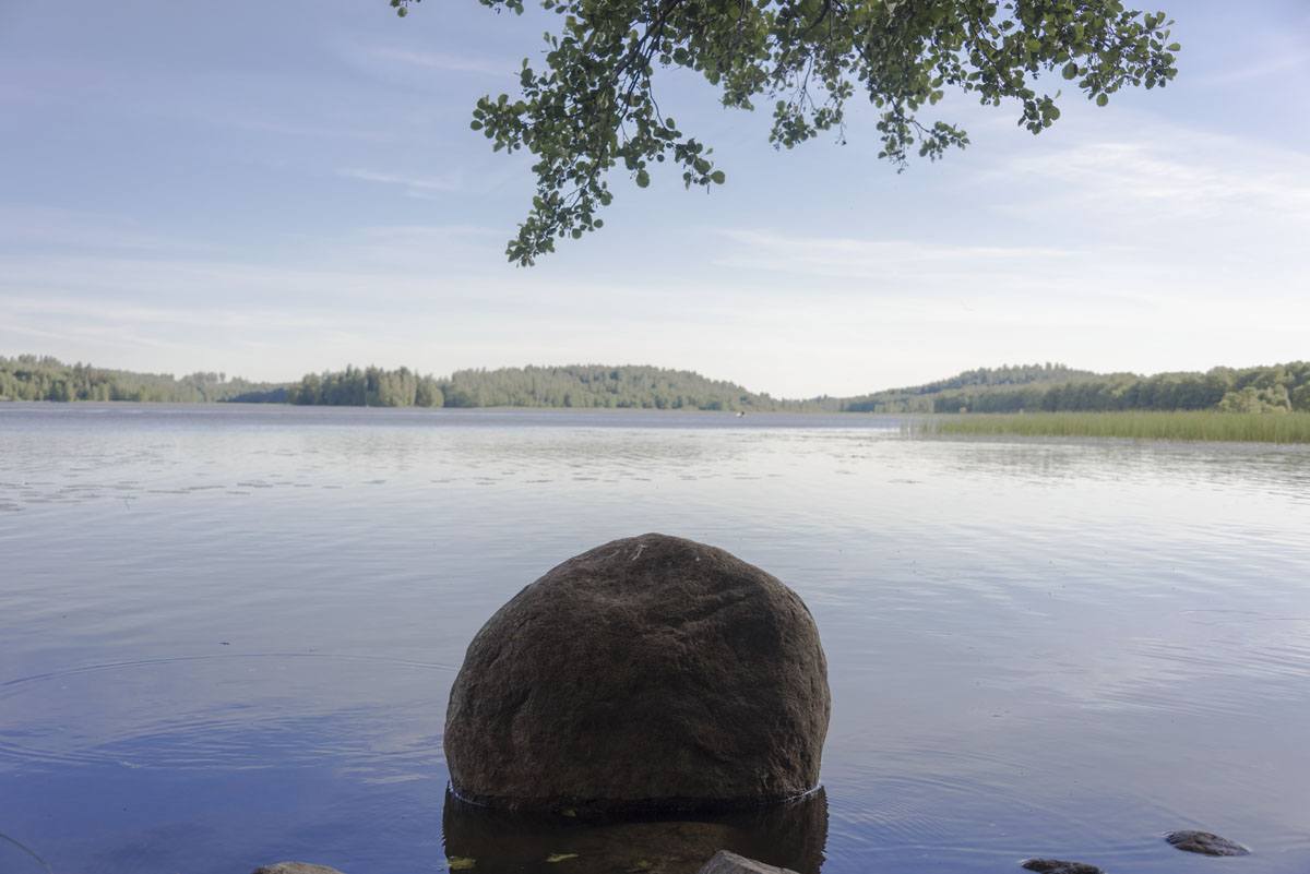 vihti finland lake slow