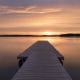 visit lohja finland lake sunset pier