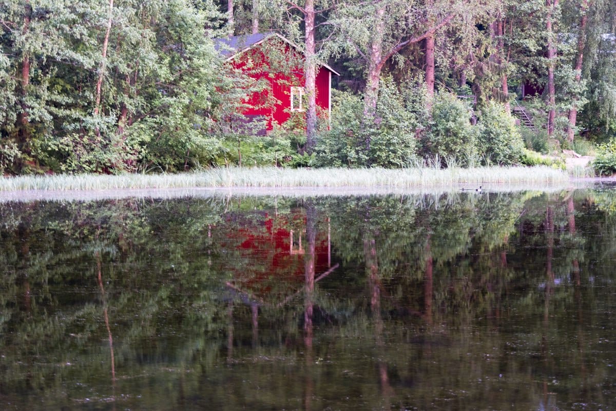 visit lohja finland red house