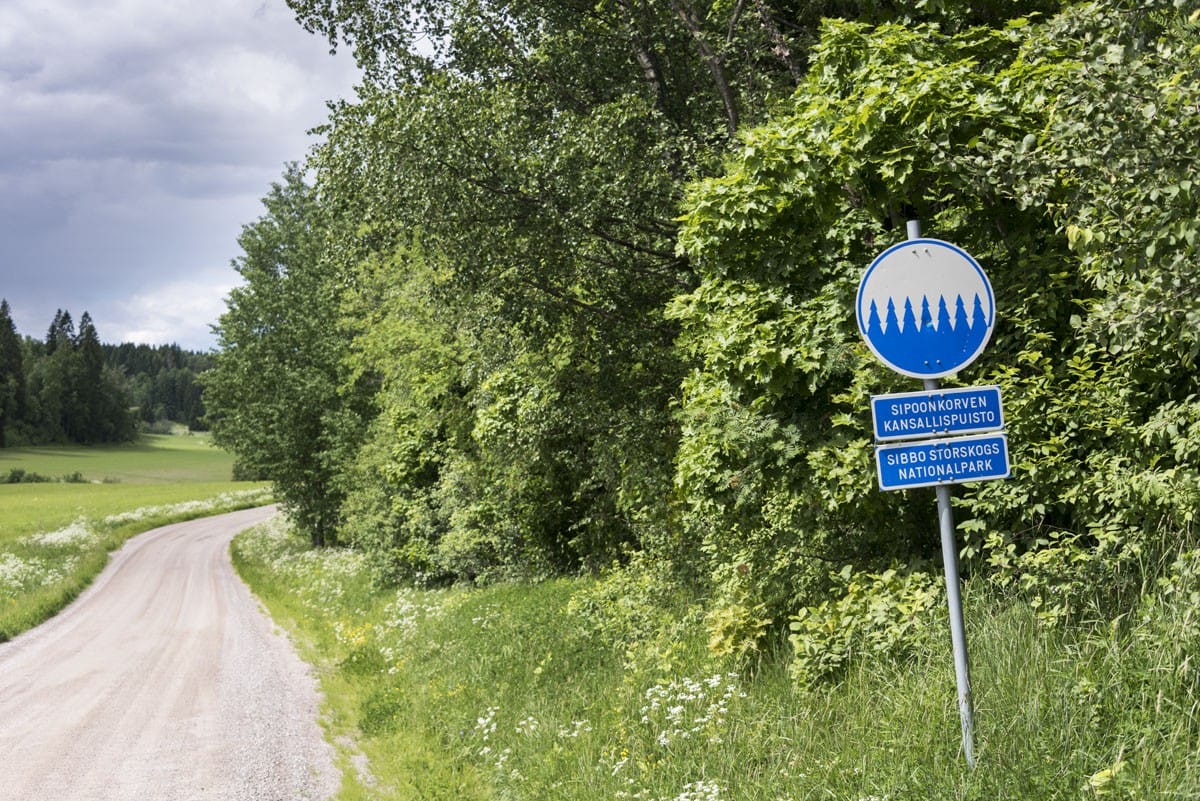 sipoo national park entry