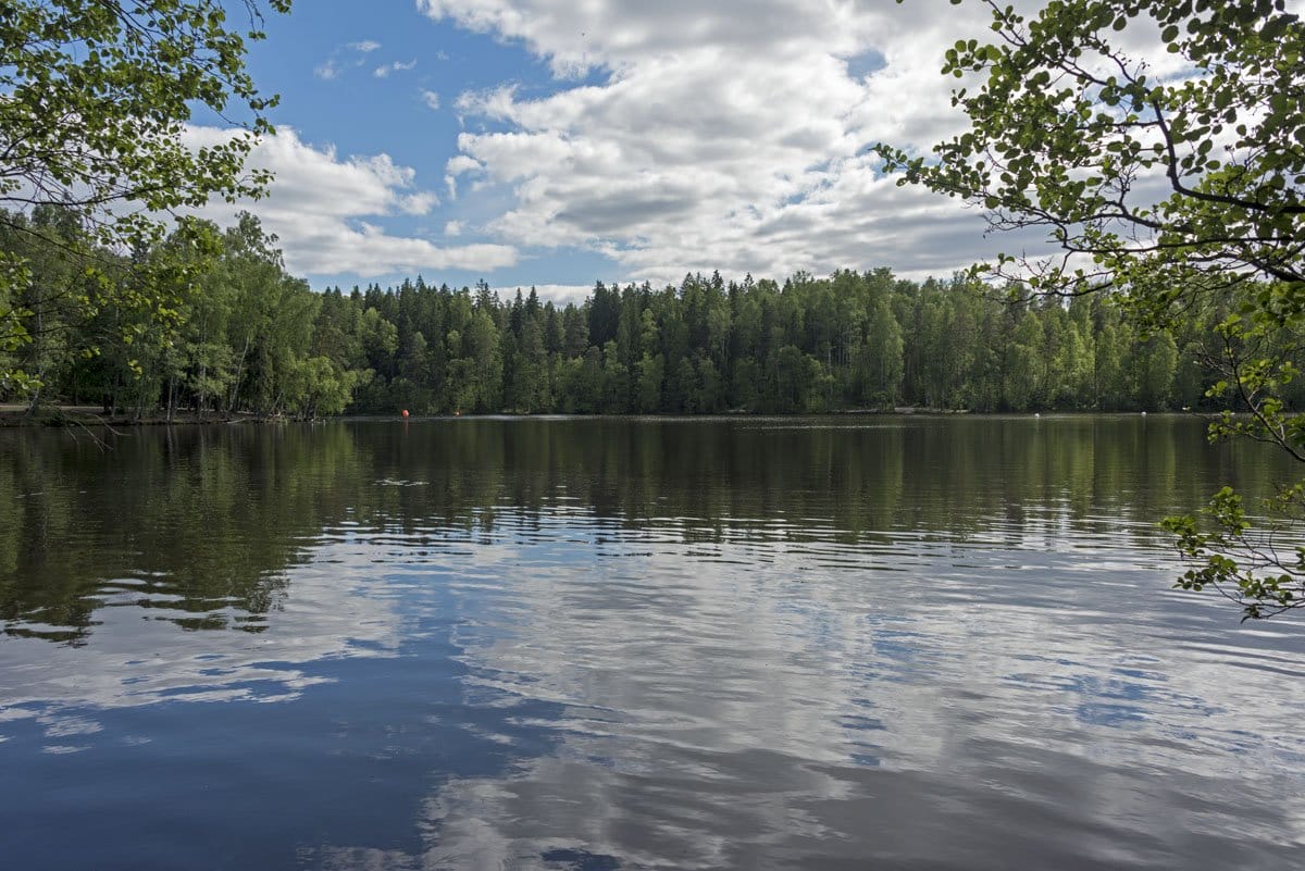 sipoonkorpi national park lake