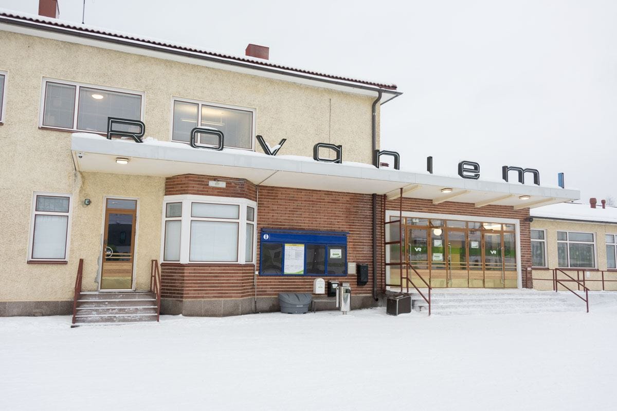 finland rovaniemi station