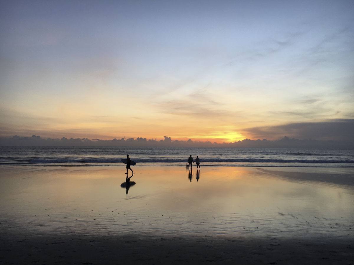 seminyak sunset