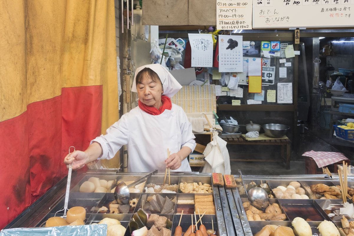 tokyo street food oden