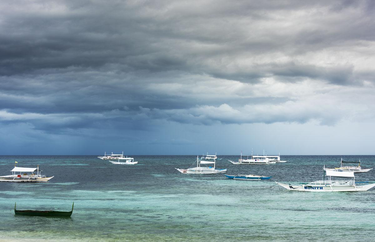 Malapascua island storm