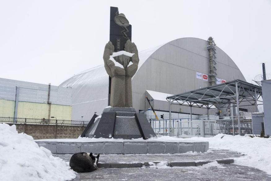 chernobyl exclusion zone reactor 4 monument