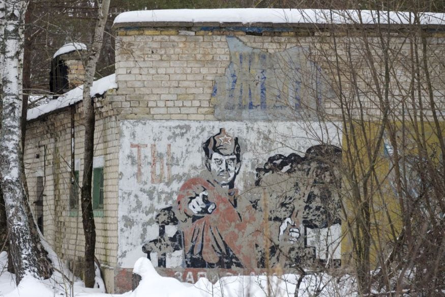 chernobyl soviet graffiti