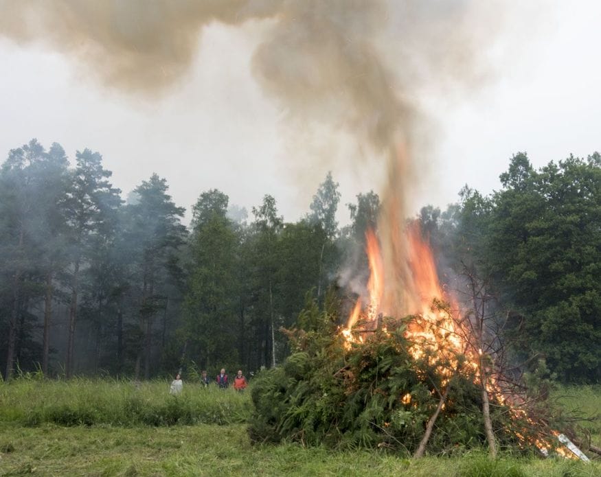 finland midsummer bonfire