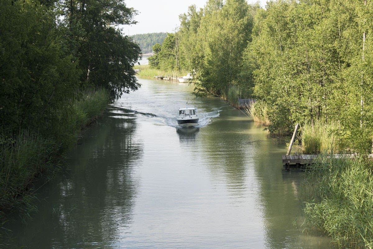 finnish archipelago canal