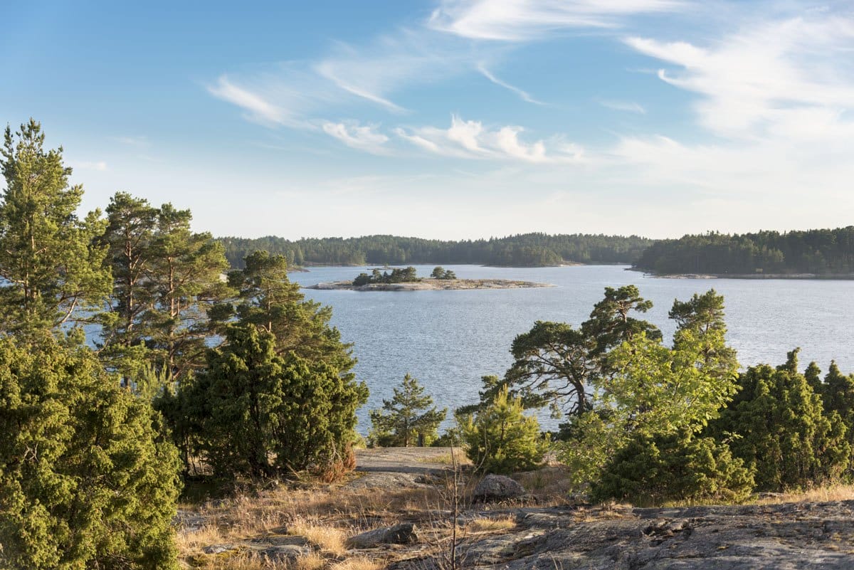 finnish archipelago view