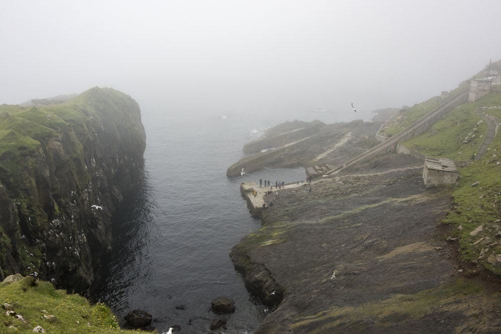 mykines harbour faroe