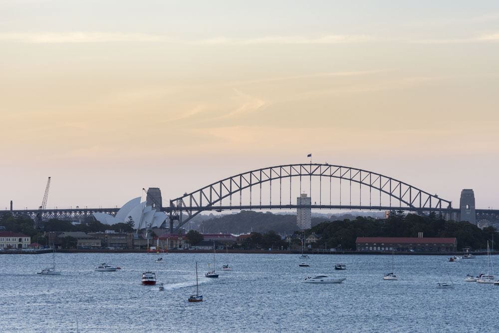 what to do in Sydney sunset bridge