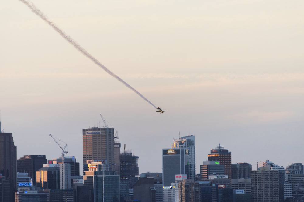 what to do in Sydney sunset plane