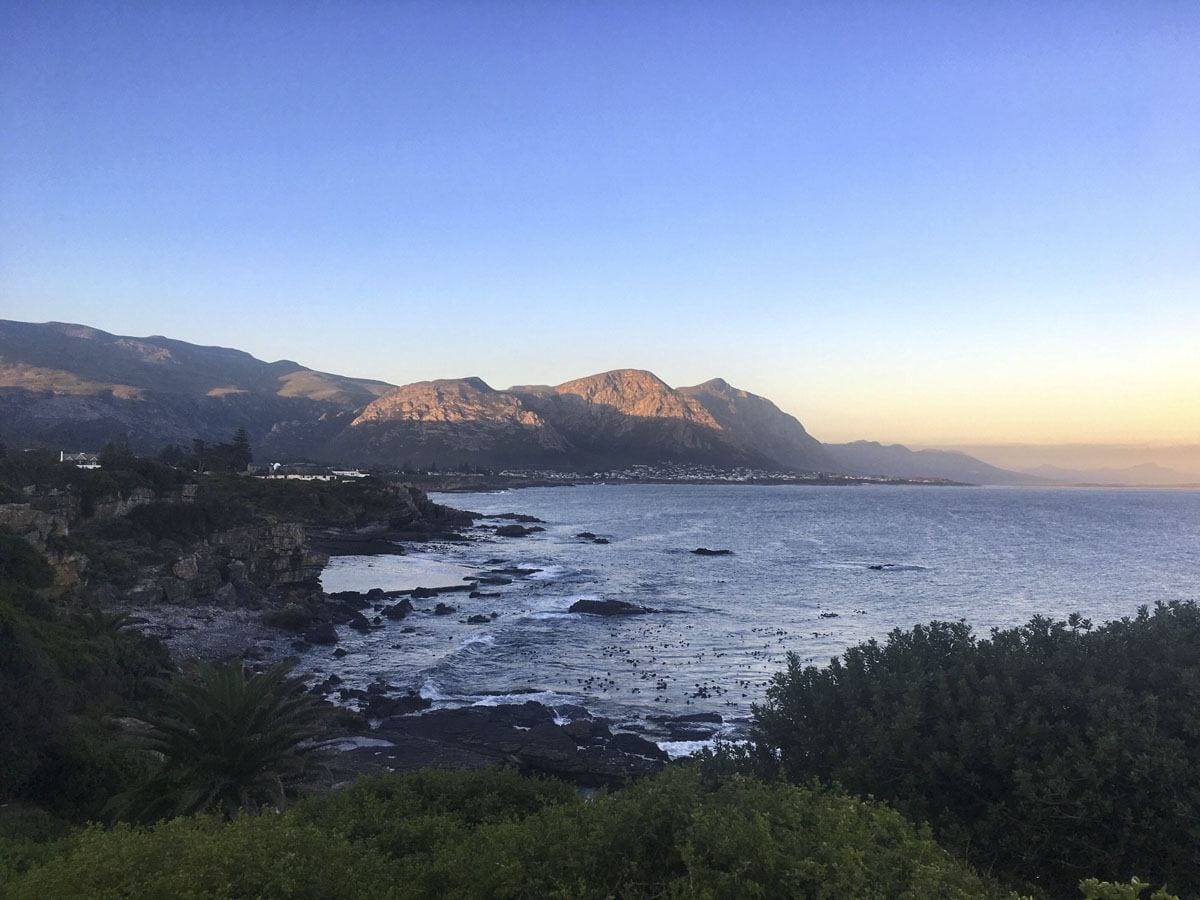 hermanus sunset