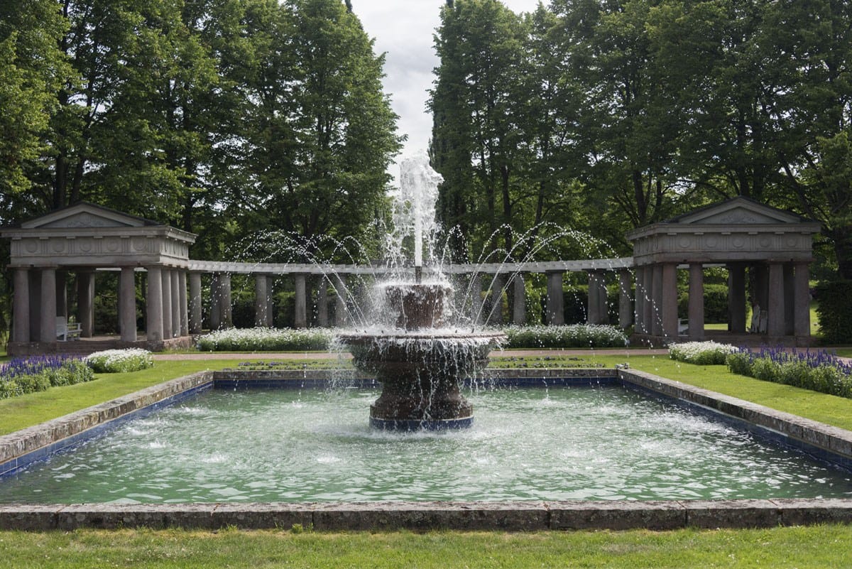 kultaranta gardens fountain