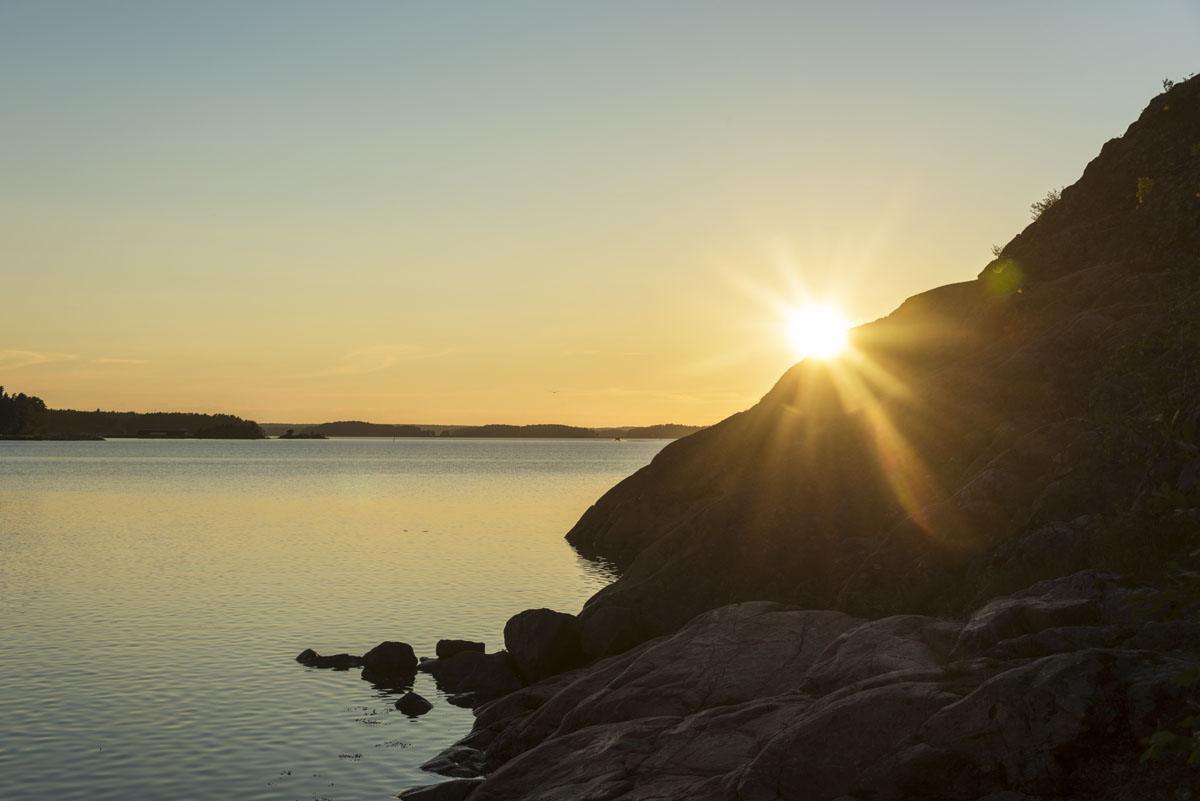 naantali summer sunset