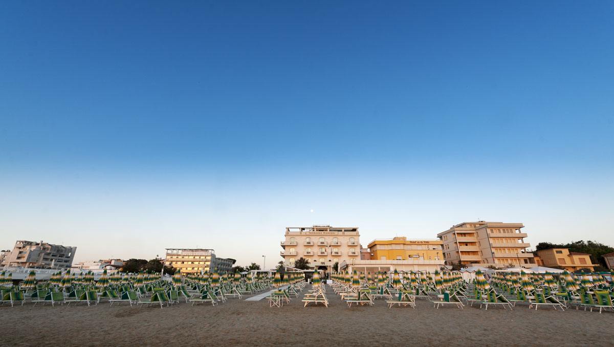 senigallia beach sunrise