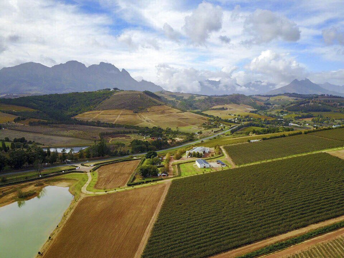 visit stellenbosch aerial