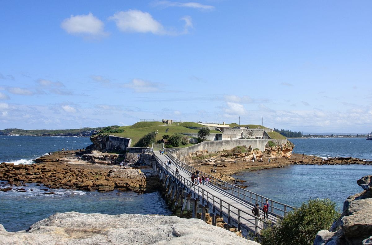 what to do in sydney bare island 1
