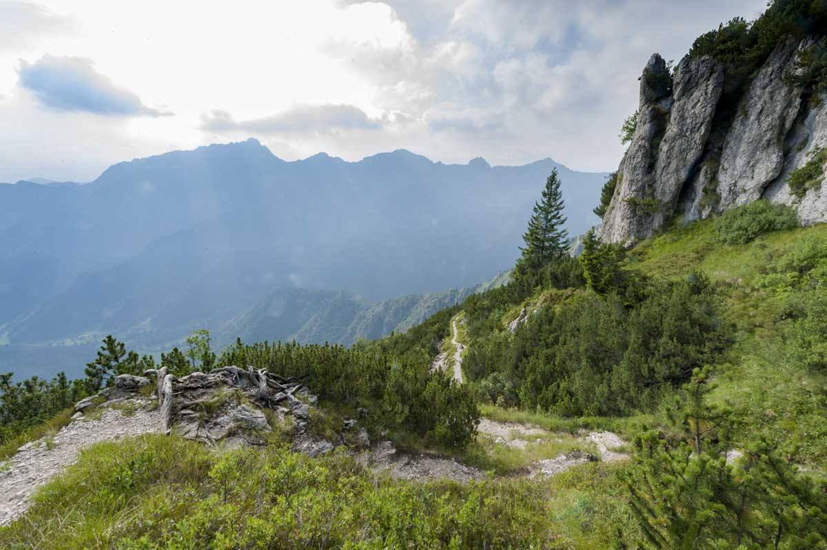 mountain view garda trentino summer