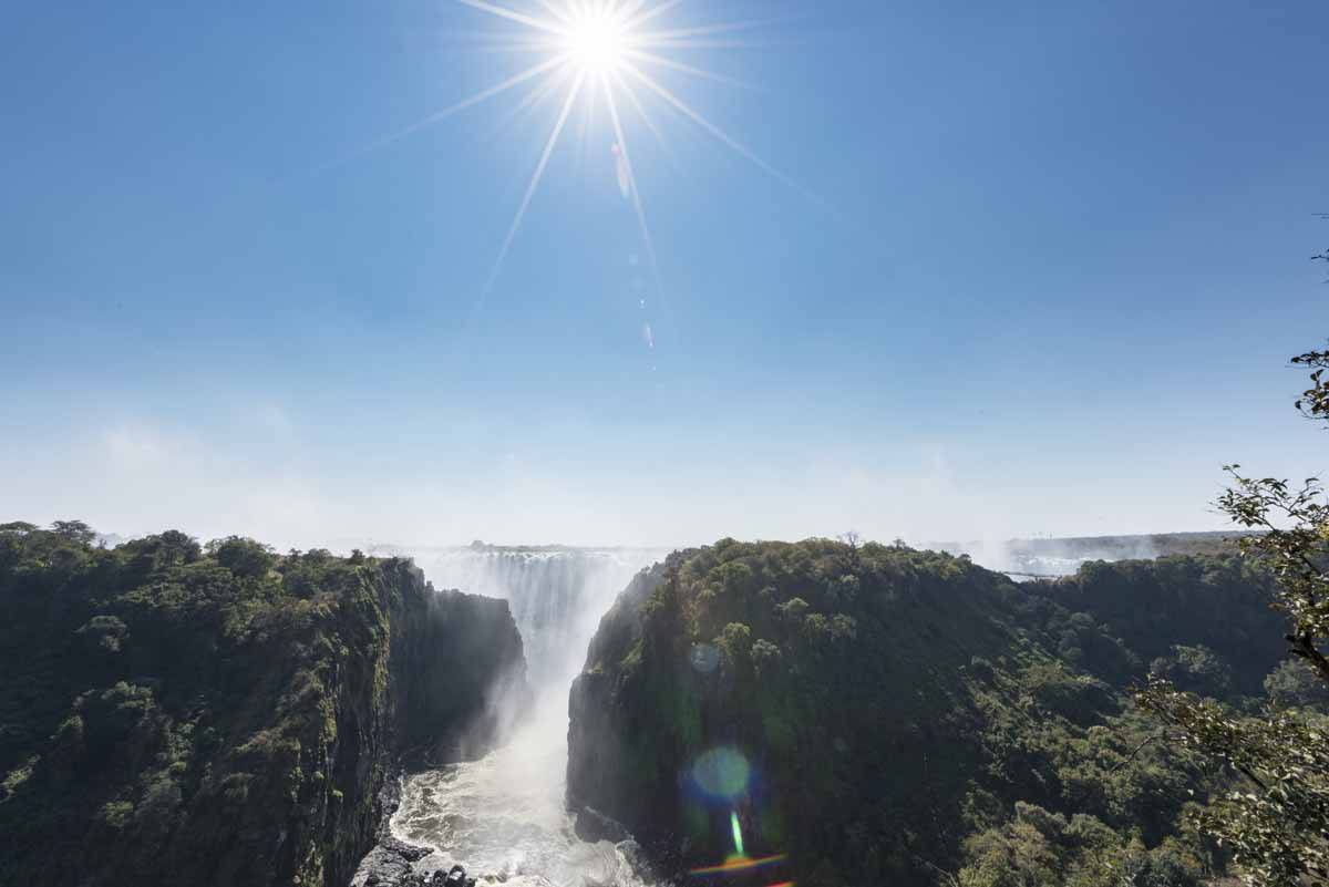 victoria falls sun