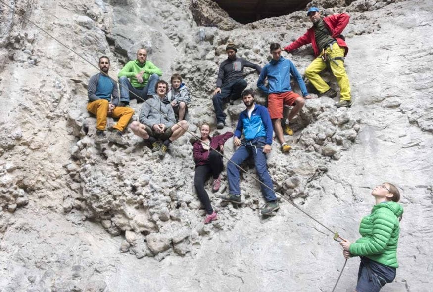 arco climbing group pic