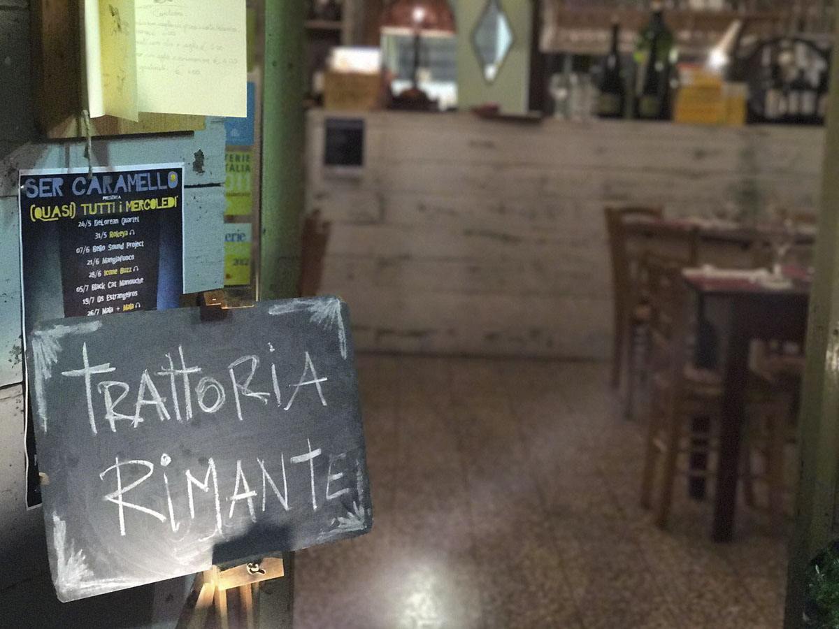 trattoria rimante senigallia