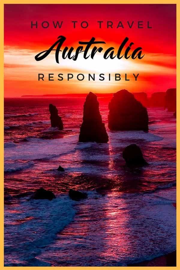 australia responsible travel pin