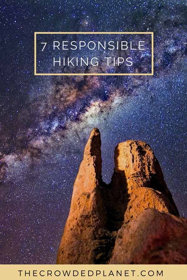 responsible hiking pins