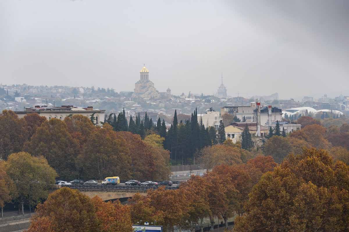 tbilisi view from vera park