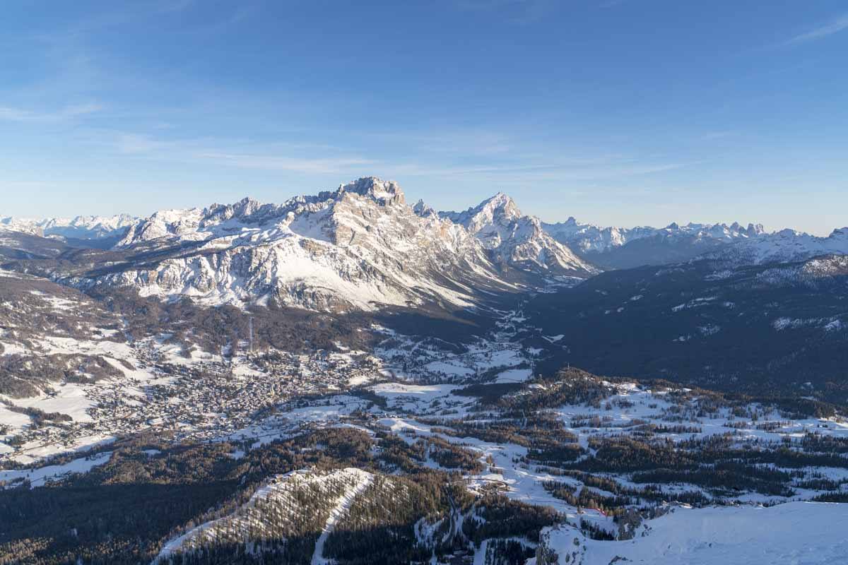 cortina winter view from ravalles
