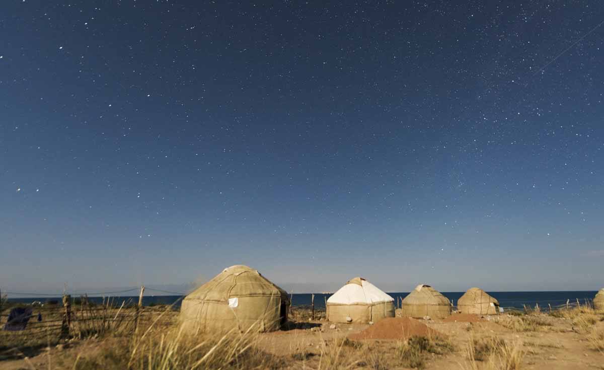 kyrgyzstan yurt camp stars