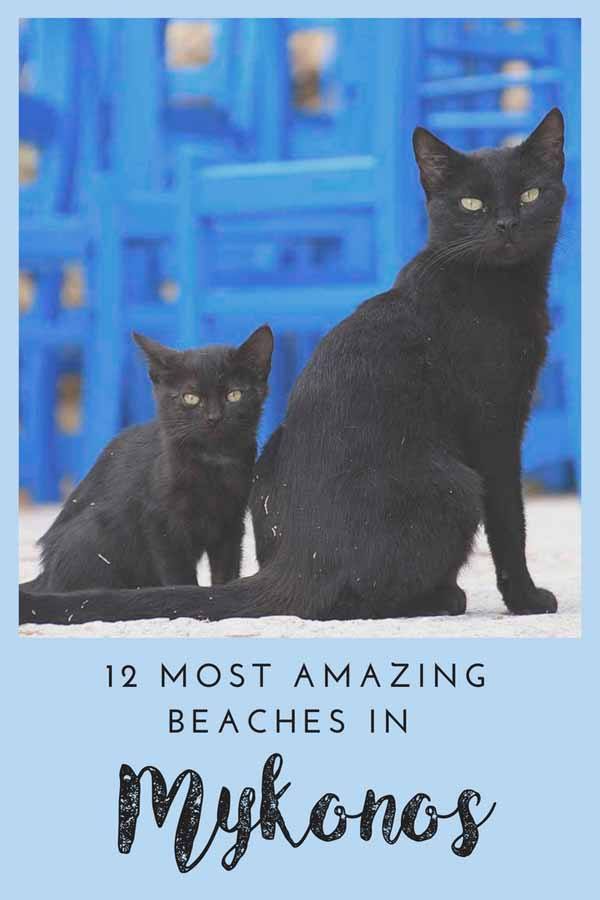 best mykonos beaches pin