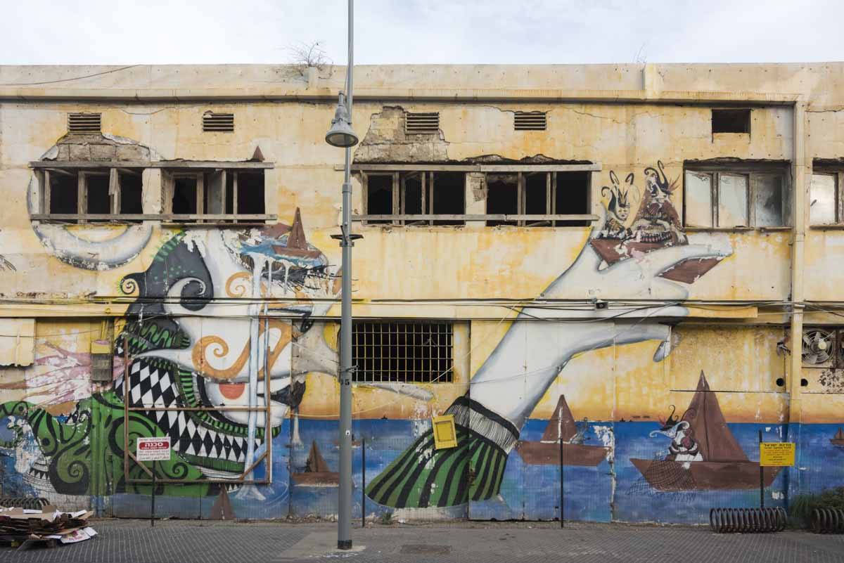 jaffa street art tel aviv