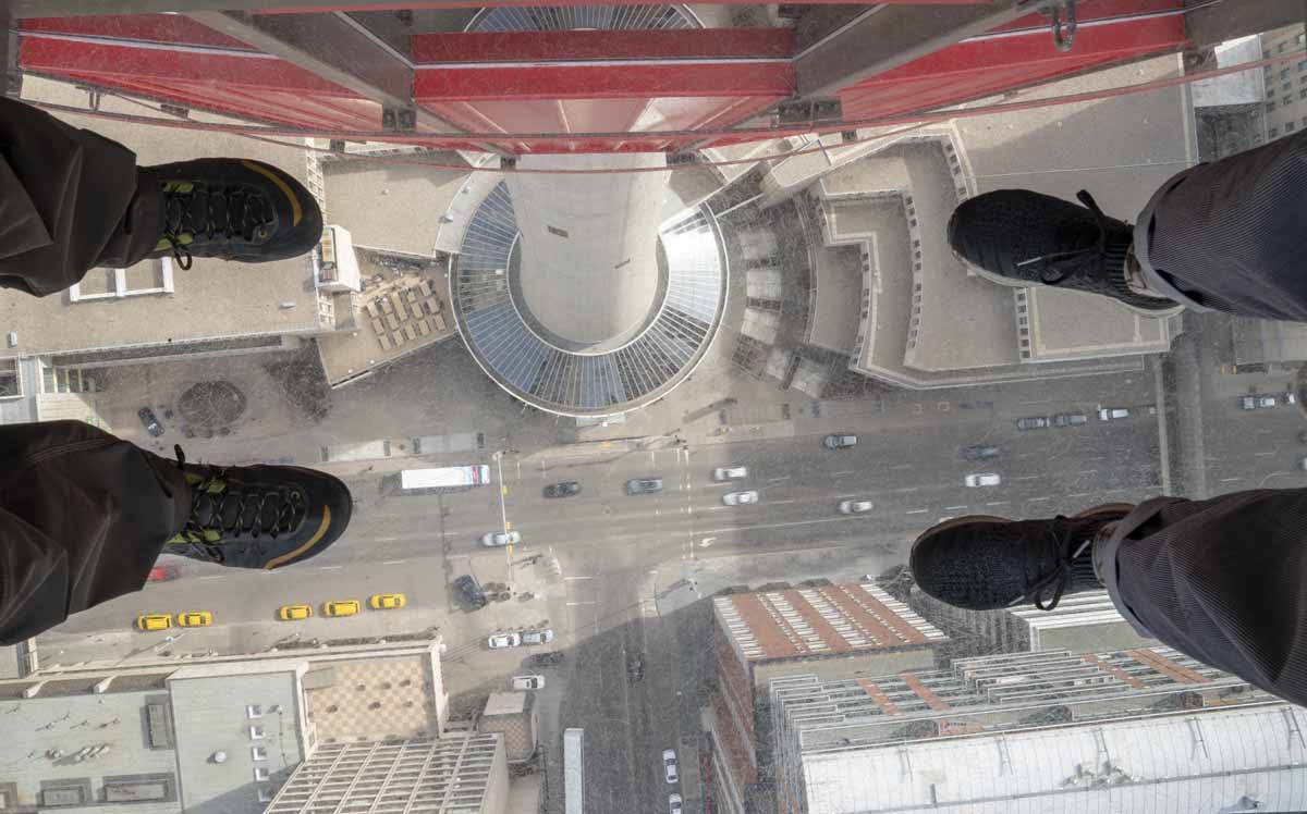 calgary tower glass floor