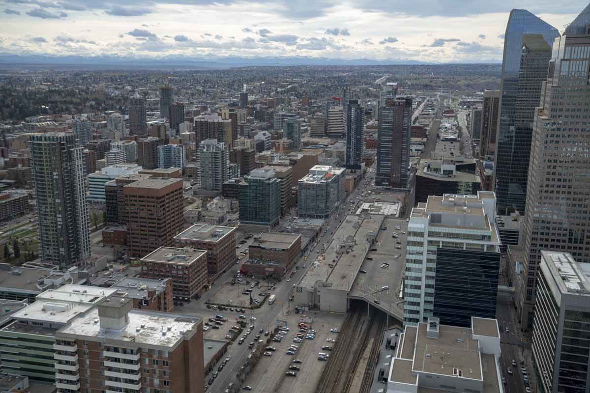 calgary tower view