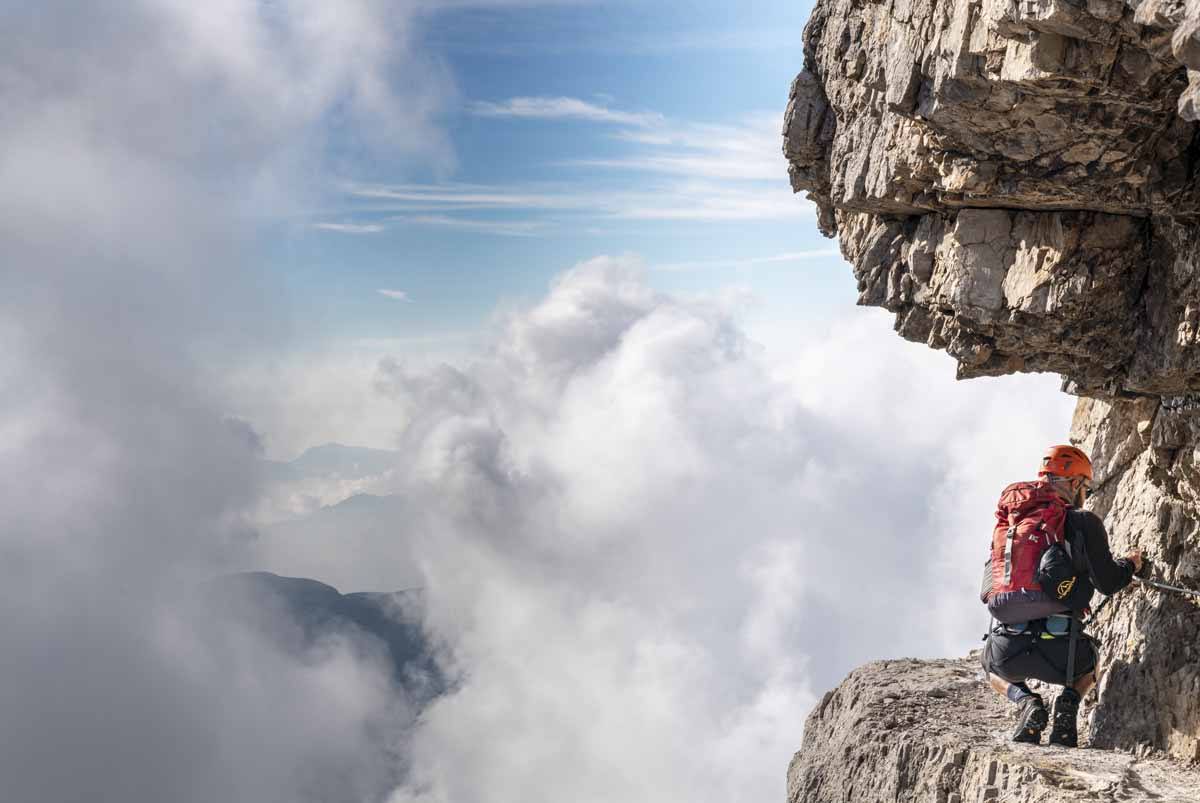 bocchette centrali via ferrata