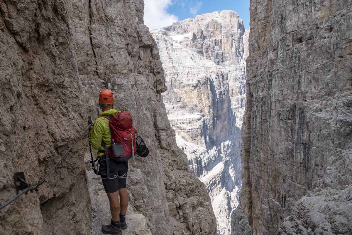 dolomites via ferrata bocchette centrali