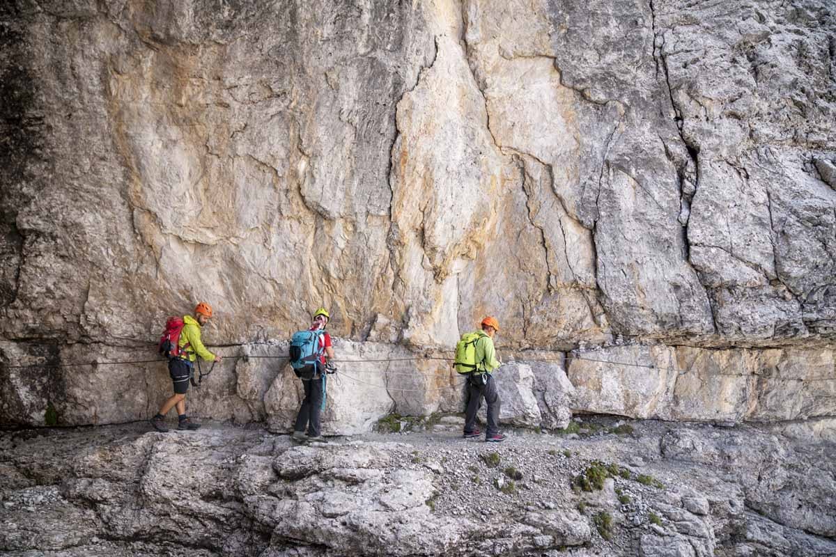 dolomites via ferrata bocchette