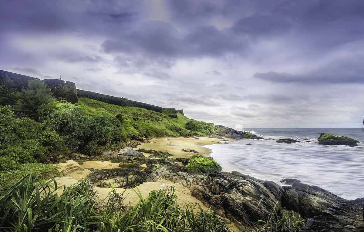 kerala fort beach