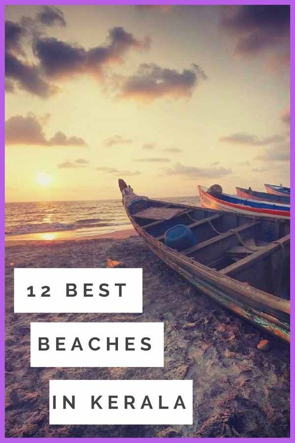 best beaches in kerala pin