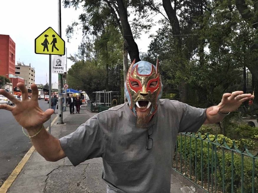 lucha libre mask mexico city